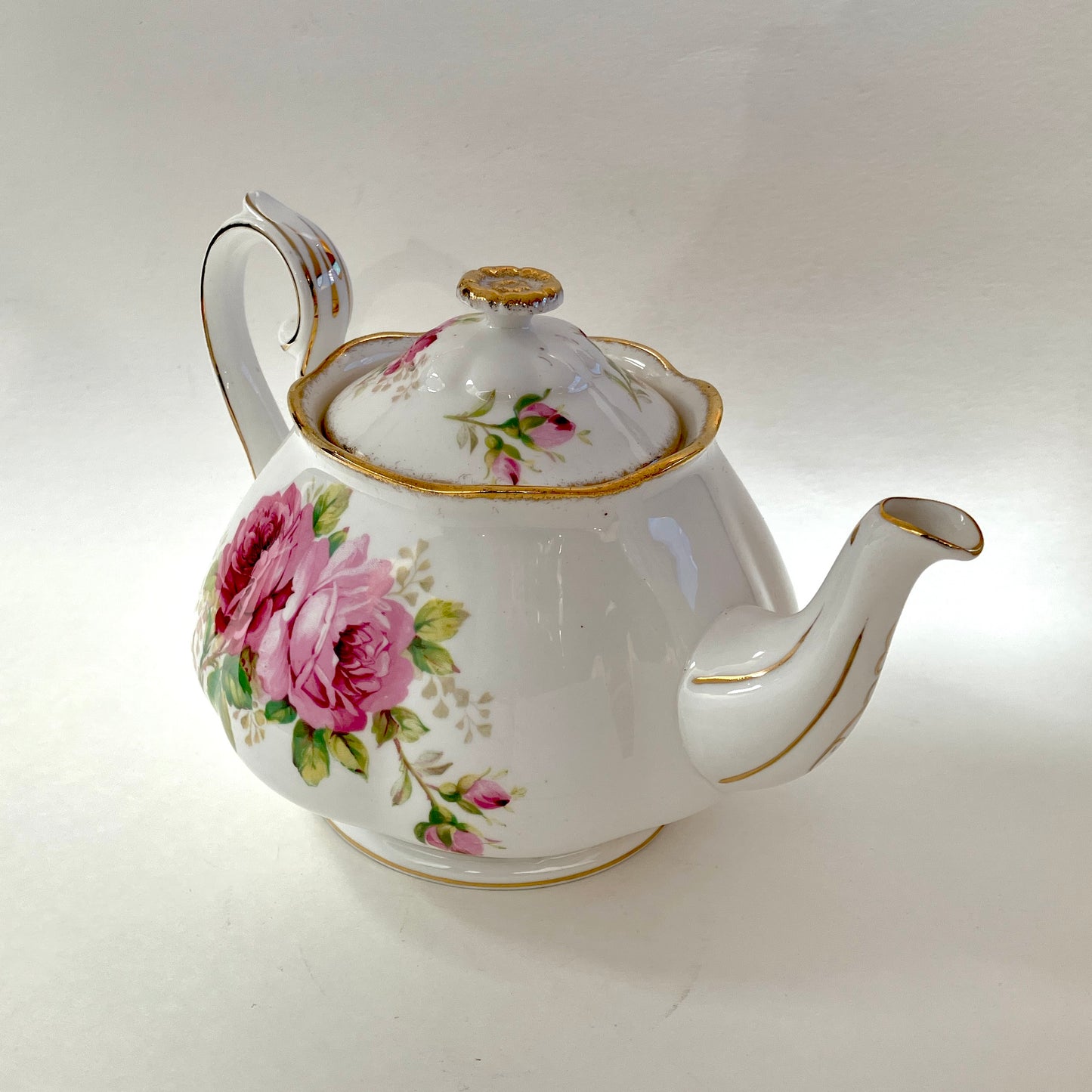 Royal Albert, American Beauty, Teapot, Tea Pot
