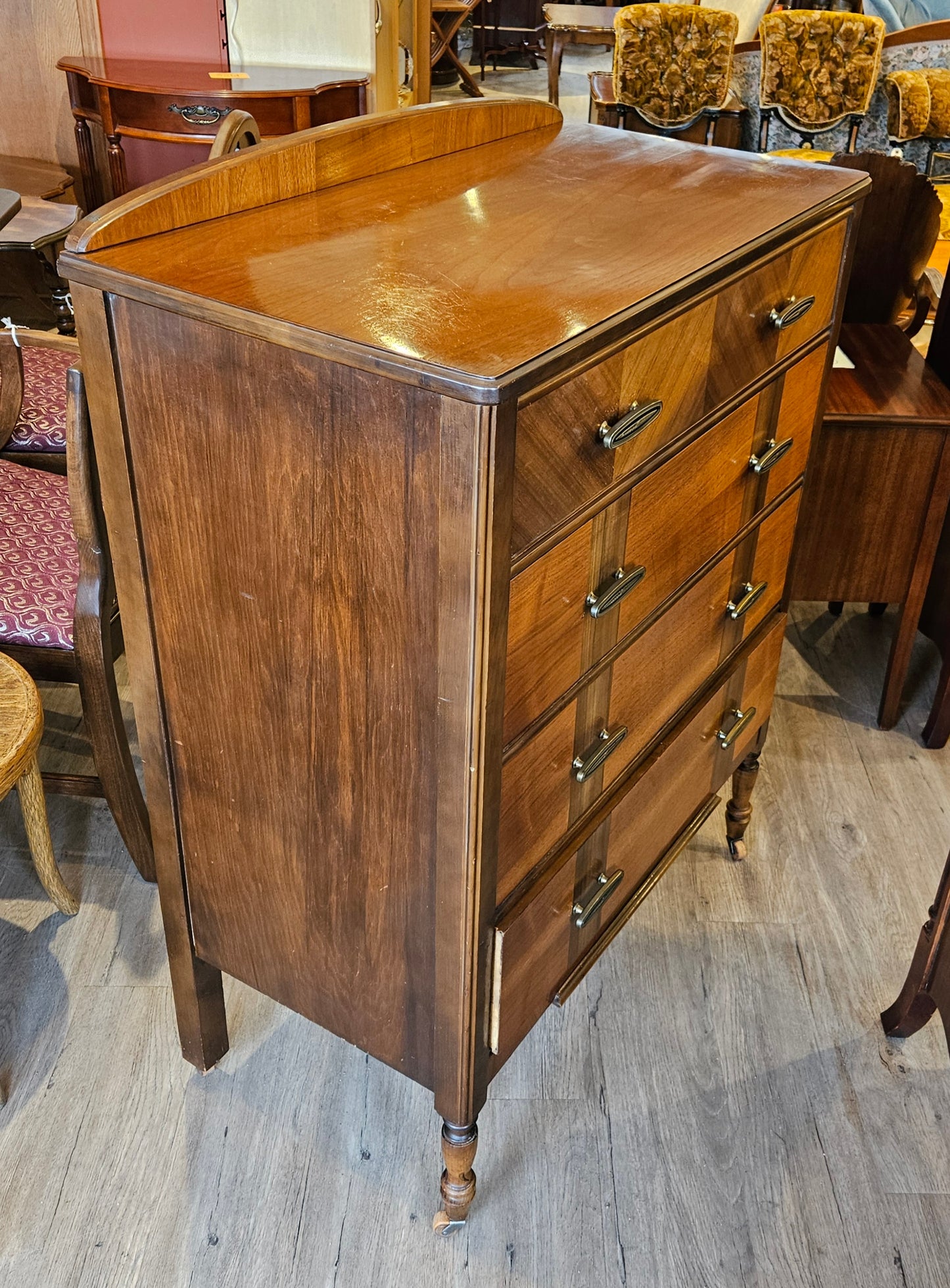 Highboy, two tone