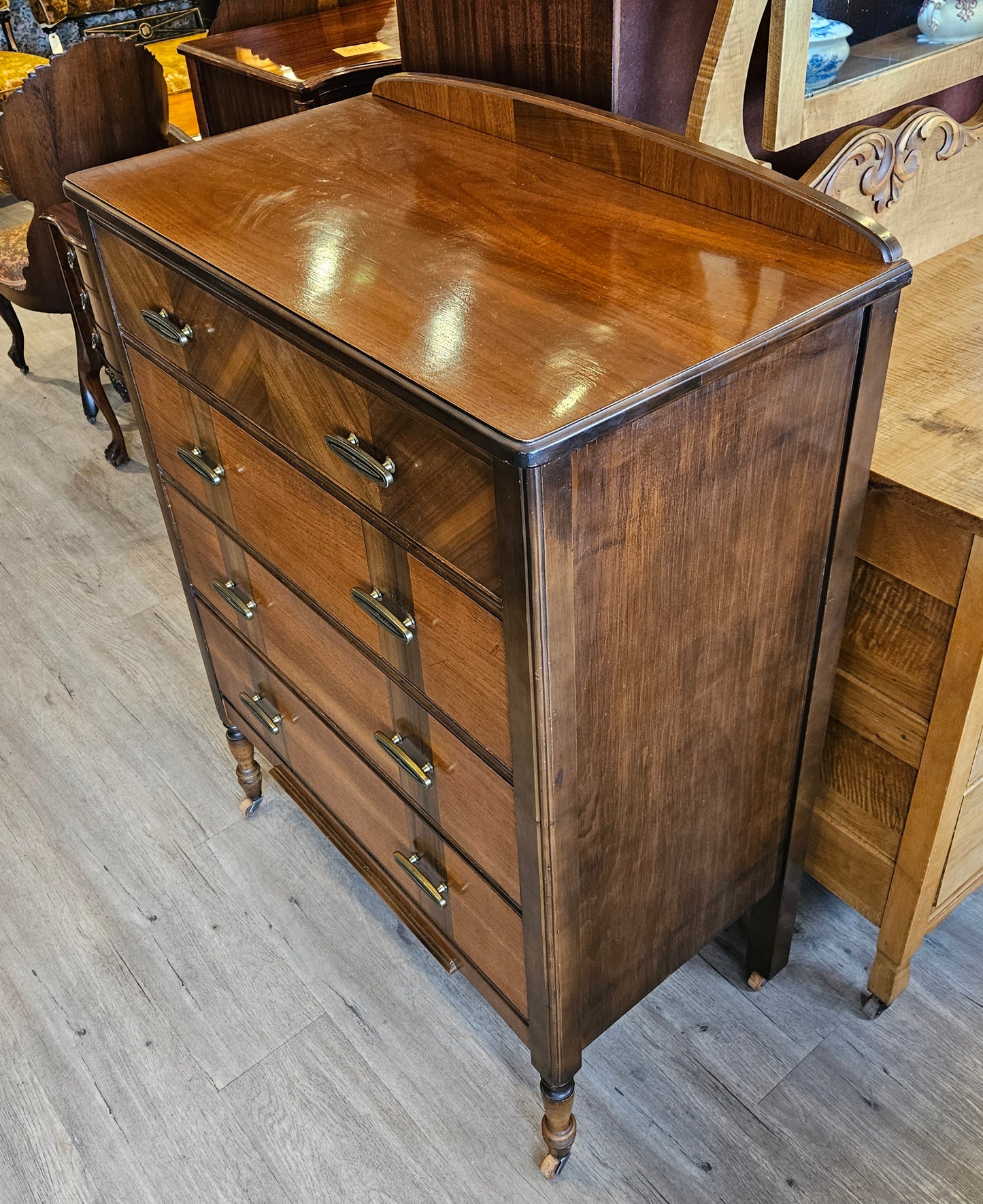 Highboy, two tone