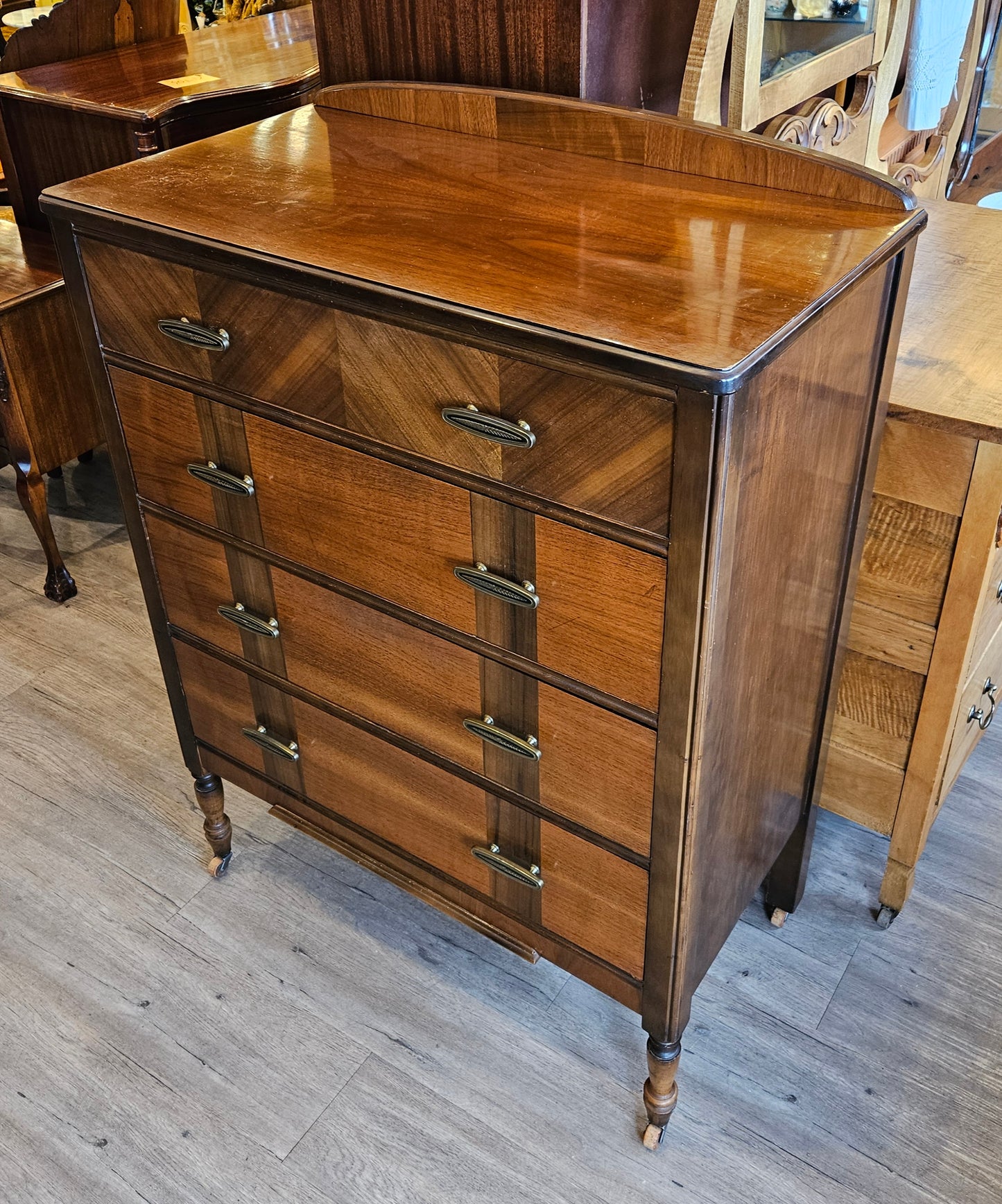 Highboy, two tone