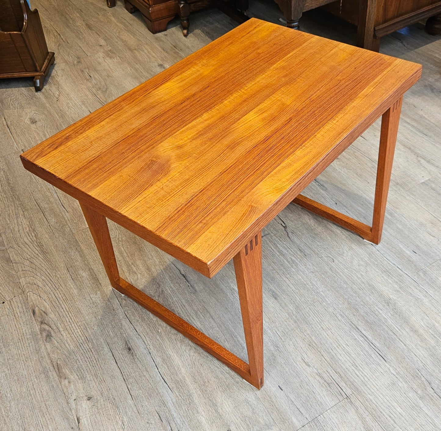 Pair of Teak end tables, Tangevald Hansen, Denmark