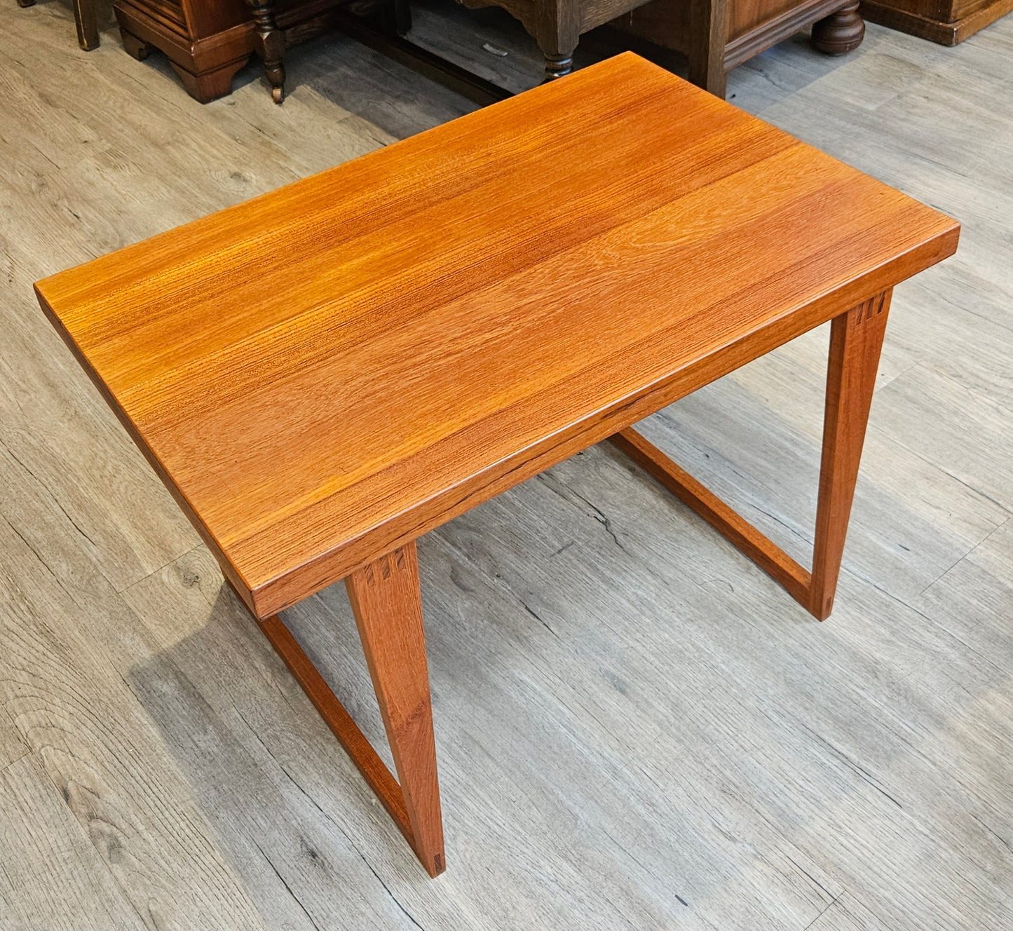 Pair of Teak end tables, Tangevald Hansen, Denmark