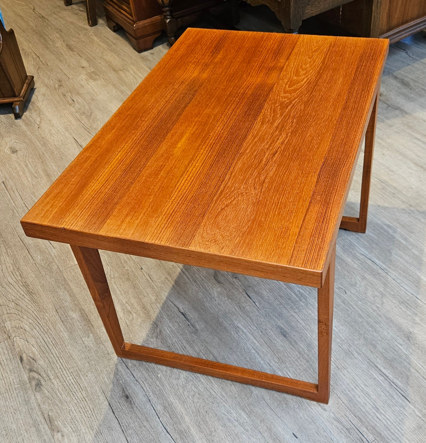 Pair of Teak end tables, Tangevald Hansen, Denmark