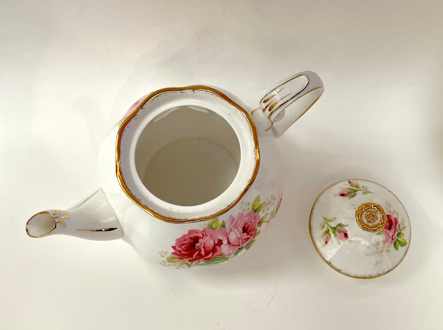 Royal Albert, American Beauty, Teapot, Tea Pot