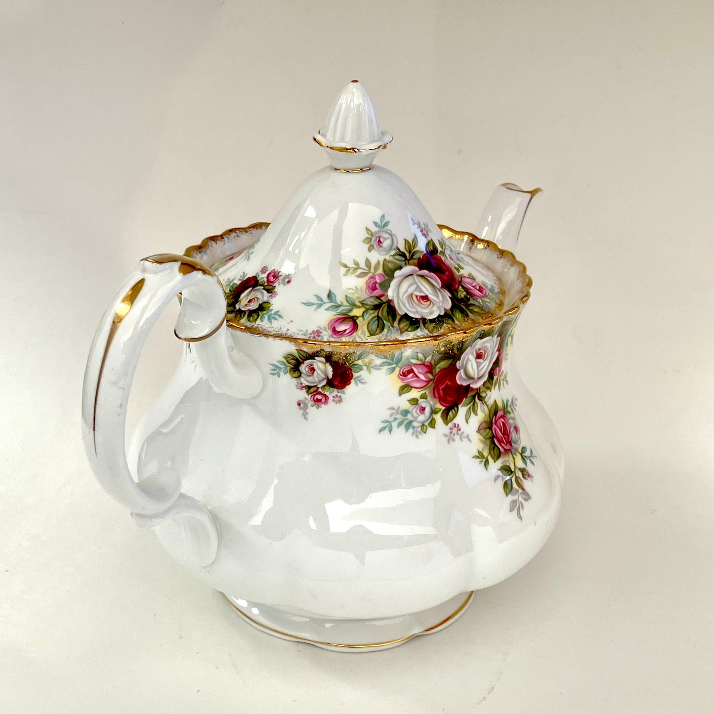 Royal Albert, Celebration, Teapot, Tea pot, Vintage, Fine Bone China, Made in England