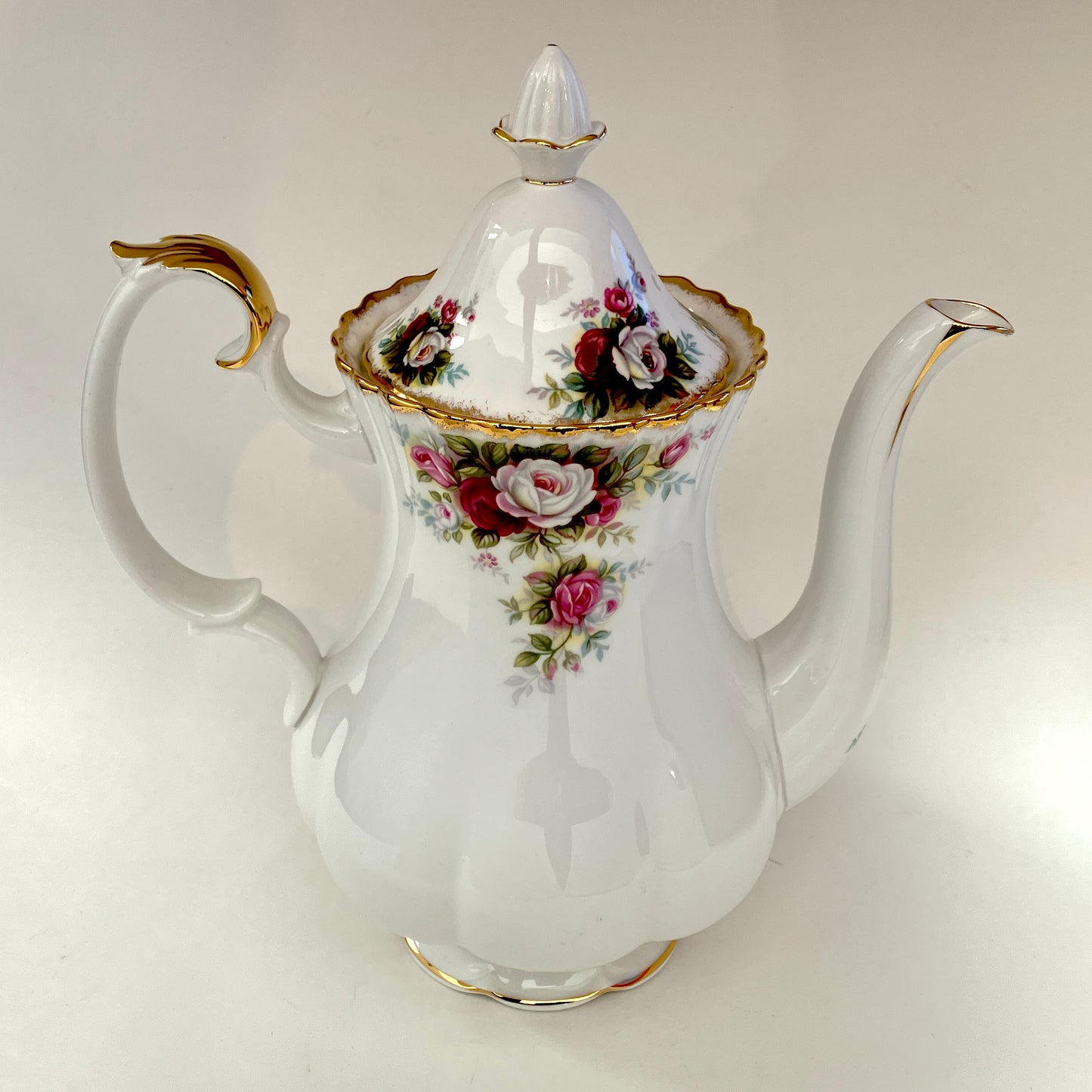 Royal Albert, Celebration, Coffeepot, Coffee pot, Vintage, Fine Bone China, Made in England