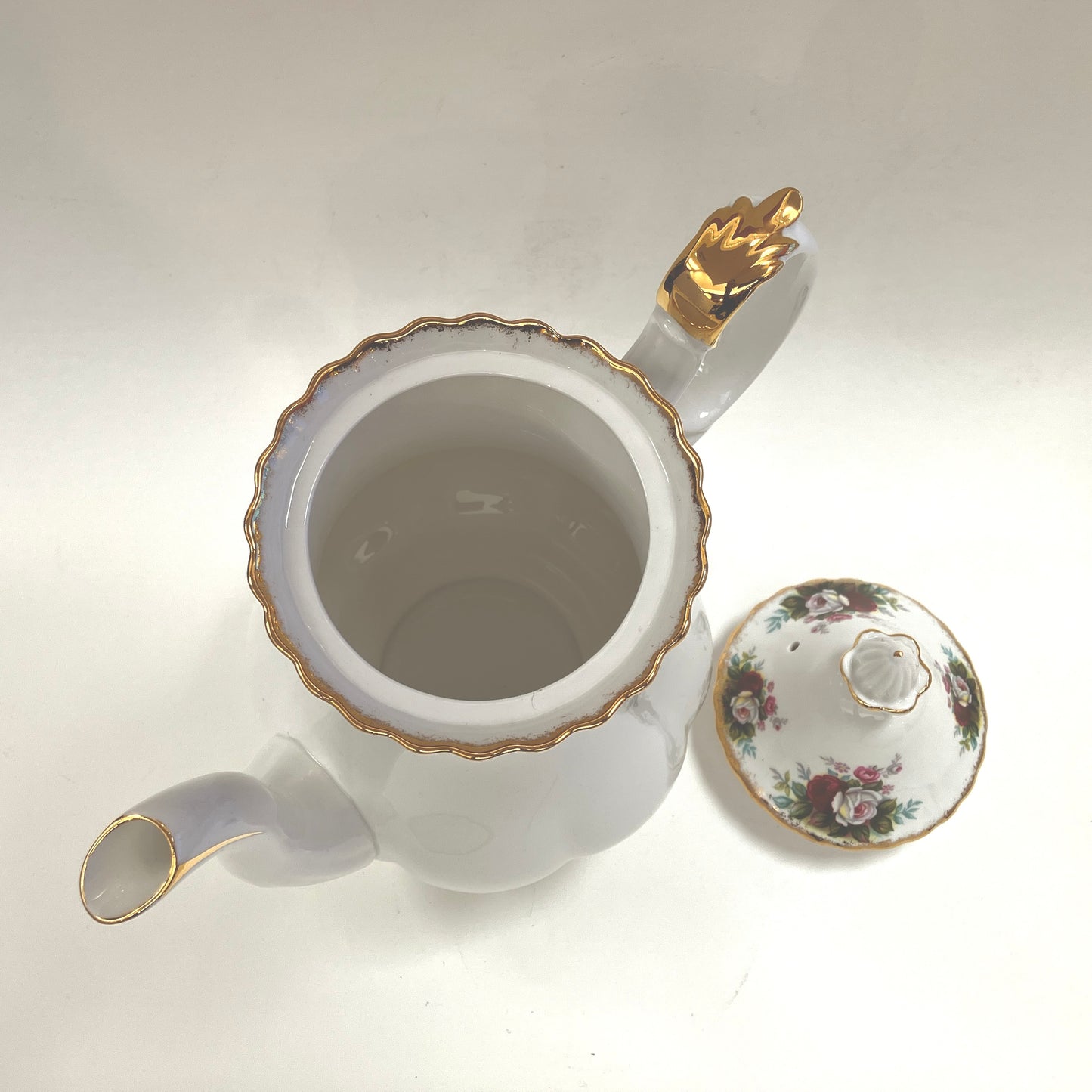 Royal Albert, Celebration, Coffeepot, Coffee pot, Vintage, Fine Bone China, Made in England