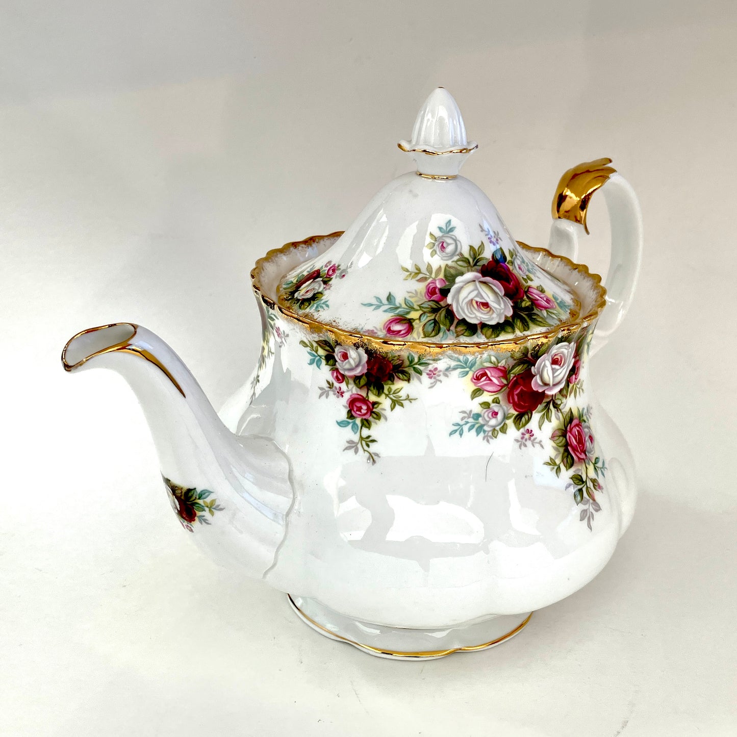 Royal Albert, Celebration, Teapot, Tea pot, Vintage, Fine Bone China, Made in England