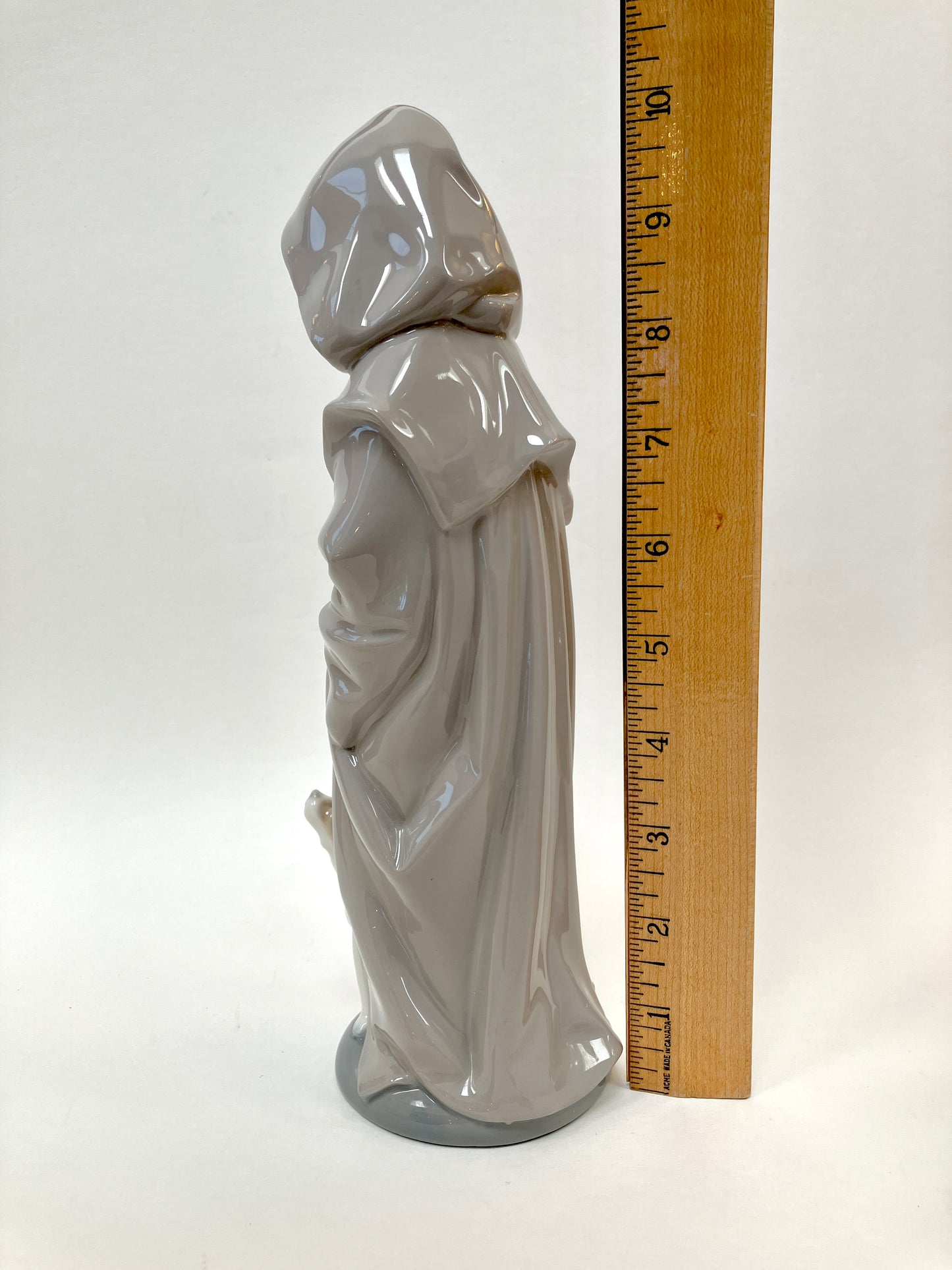 NAO, Lladro, hooded and Cloaked Boy with Dog, Porcelain, Figurine