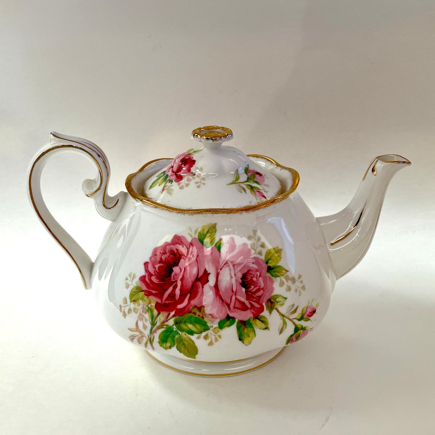 Royal Albert, American Beauty, Teapot, Tea Pot