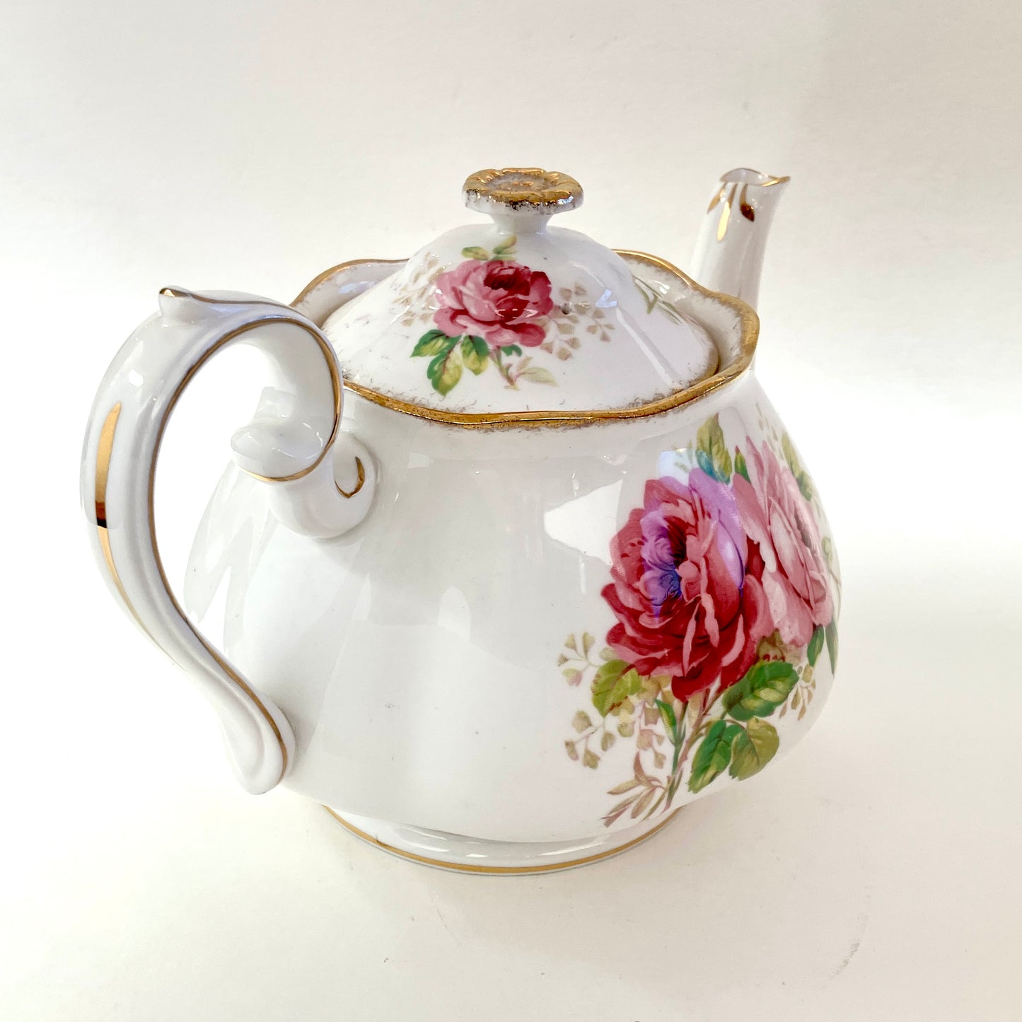 Royal Albert, American Beauty, Teapot, Tea Pot