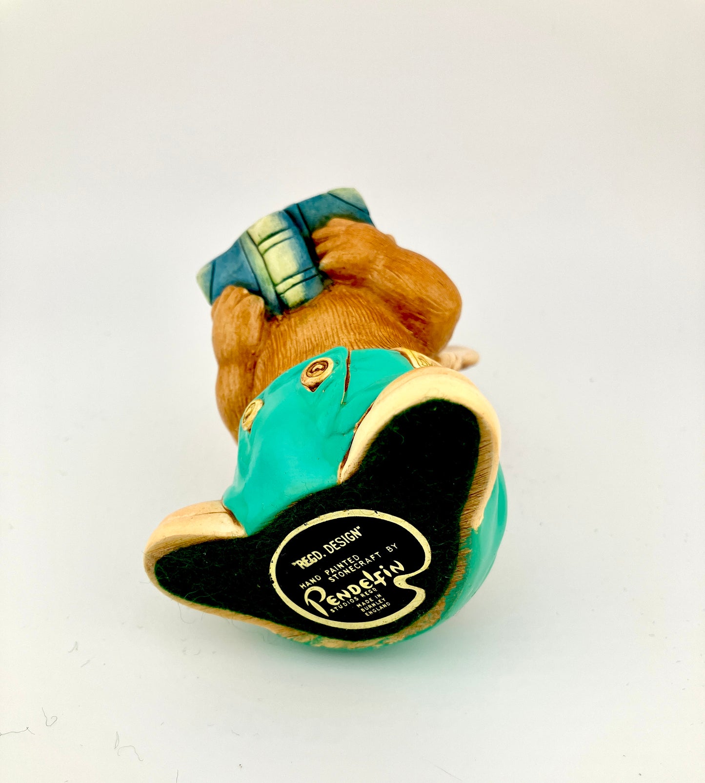 Pendelfin, Solo, Singer, Music, England, Vintage, Figurine, Figurines, Rabbit, Bunny, Stonecraft, Collectible