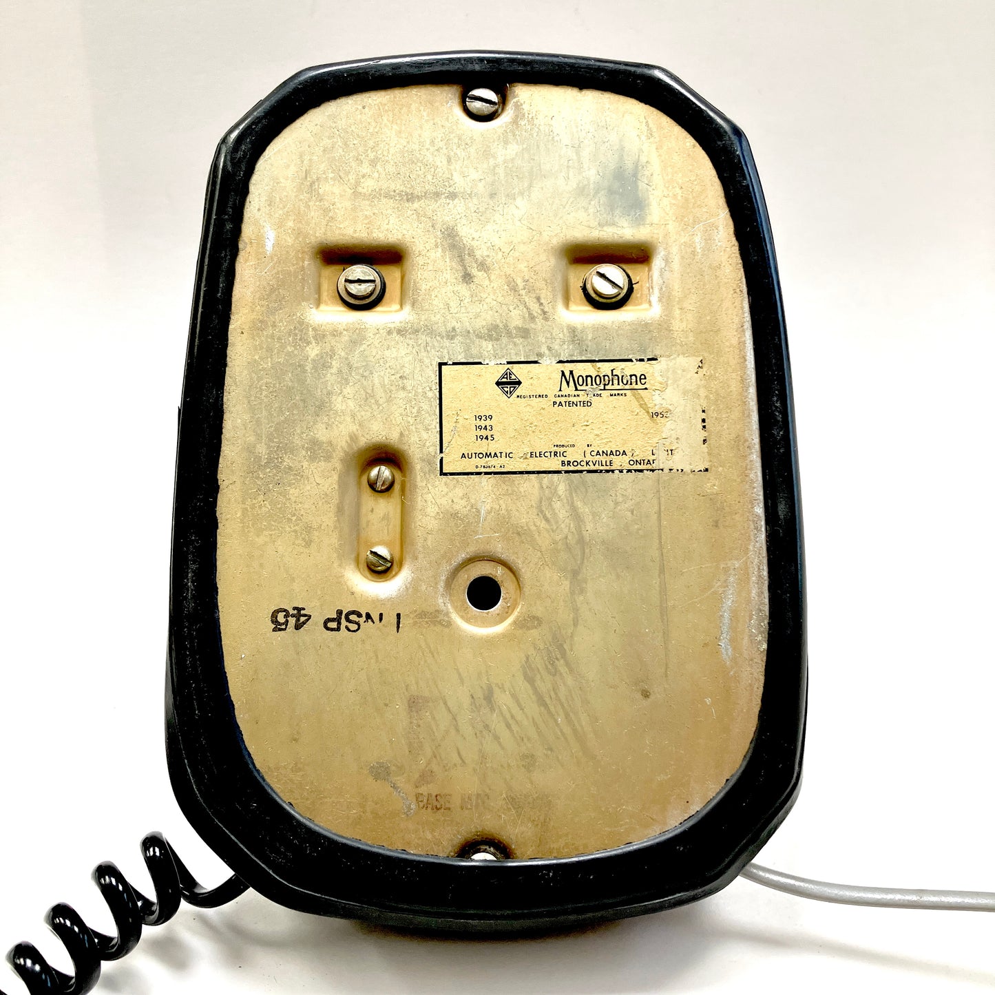 Automatic Electric, A40, Telephone, Bakelite, Black, Landline, Working, Refurbished