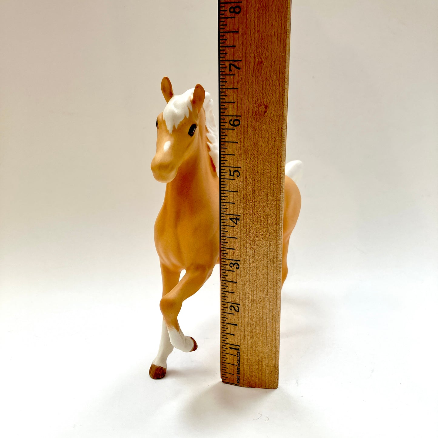 Beswick, Horse, Palomino, Arab, Prancing, 1261, Figurine, Vintage, England, Arthur Gredington, Second Version