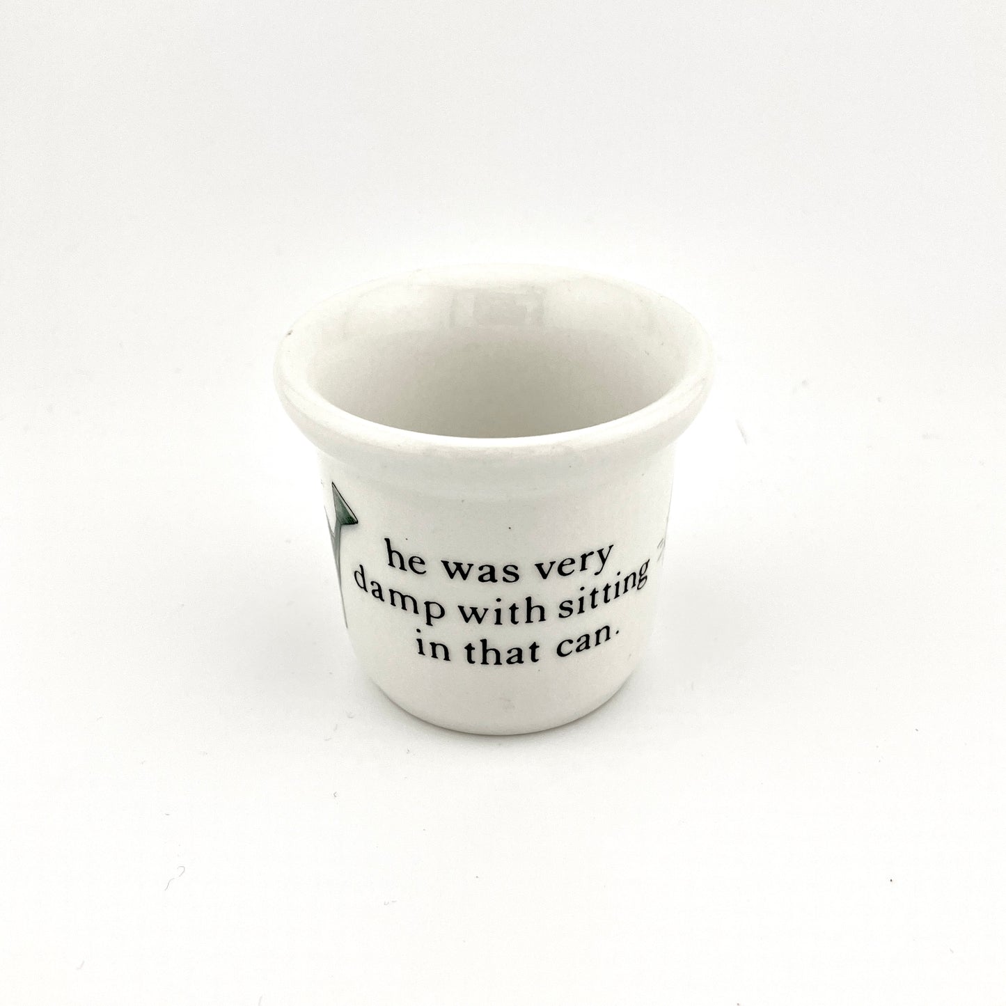 Peter Rabbit, Wedgwood & Barlaston of Etruria, Egg Cup, Frederick Warne & Co, Porcelain, Beatrix Potter, Cylindrical
