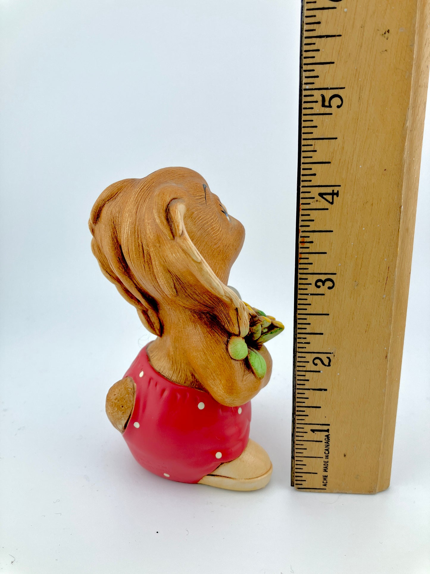 Pendelfin, Blossom, Gardener, England, Vintage, Figurine, Figurines, Rabbit, Bunny, Stonecraft, Collectible