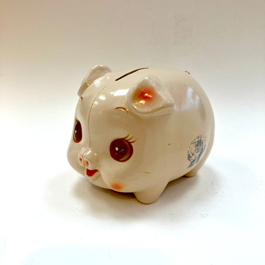 (Reliable), Toy, Pig, Piggy Bank, Credit Union Logo, Plastic