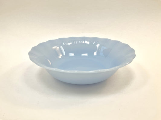 Pyrex, Delphite, Blue, Glass, Bowl, Cereal, Coupe, Vintage