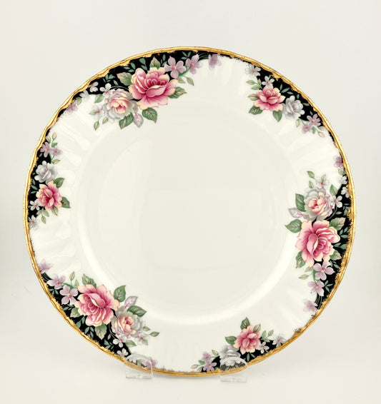 Royal Albert, Concerto, Salad Plate, 8", vintage, Made in England, Floral