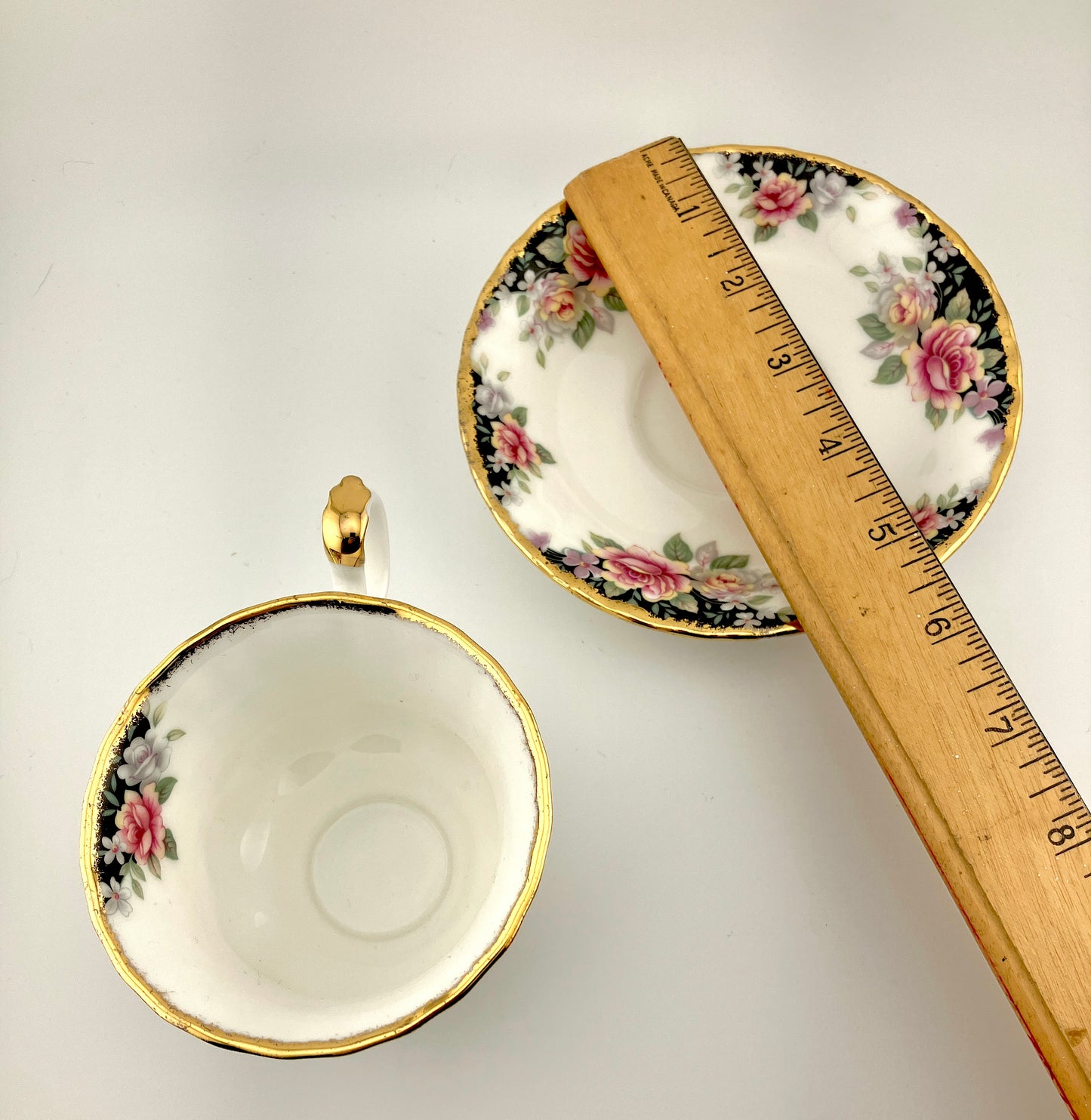 Royal Albert, Concerto, Tea Cup, Cup and Saucer, Vintage, Made in England, Floral