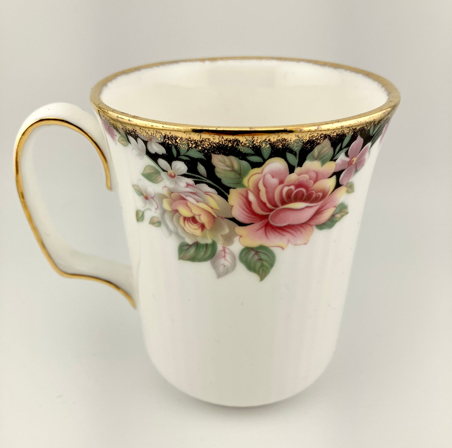 Royal Albert, Concerto, Mug, Coffee Mug, Vintage, Floral