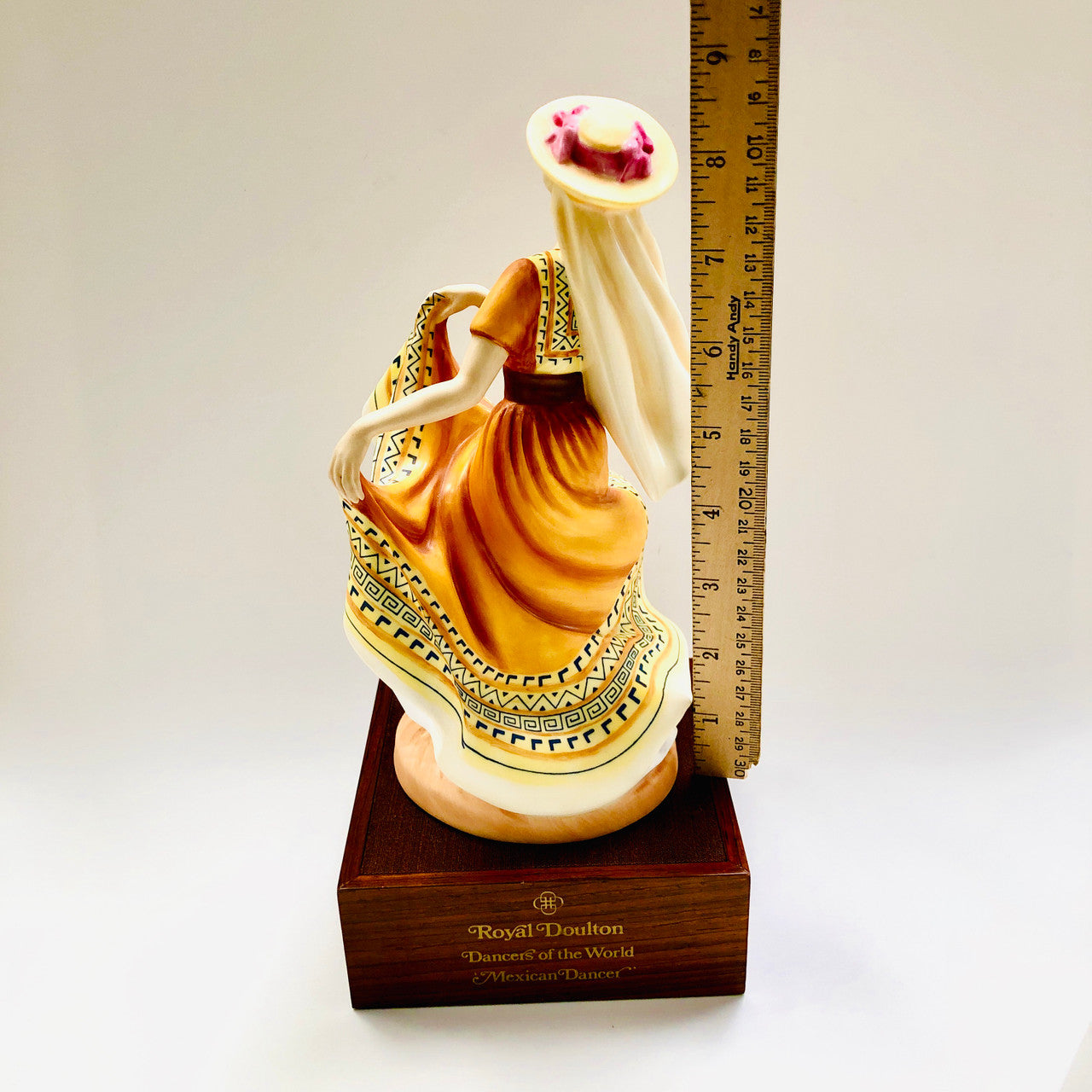 Royal Doulton, Dancers of the World, Mexican Dancer, Mexico, HN 2866, Figurine, Ceramic, Limited Edition, 1979, Peggy Davies, with Certificate