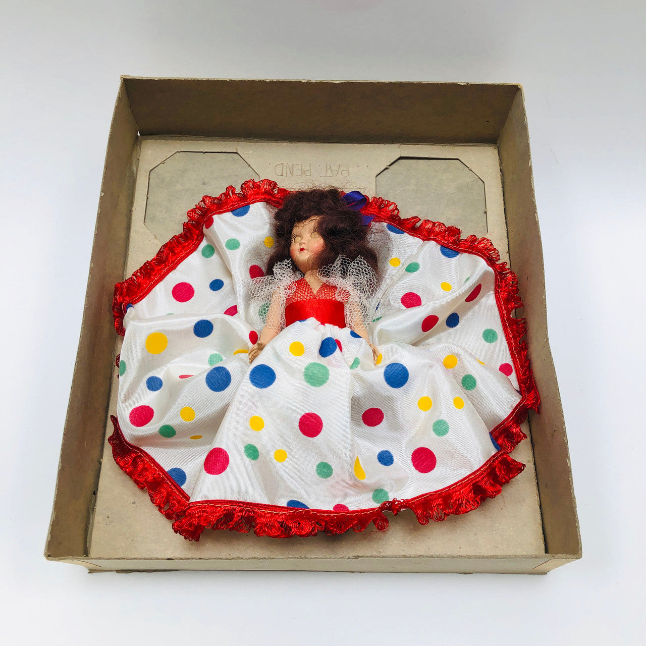 Miss Charm, A Lovely Miniature Doll, Vintage, Doll, Original, Box, Mid-century, Character Doll, Manufactured likely USA