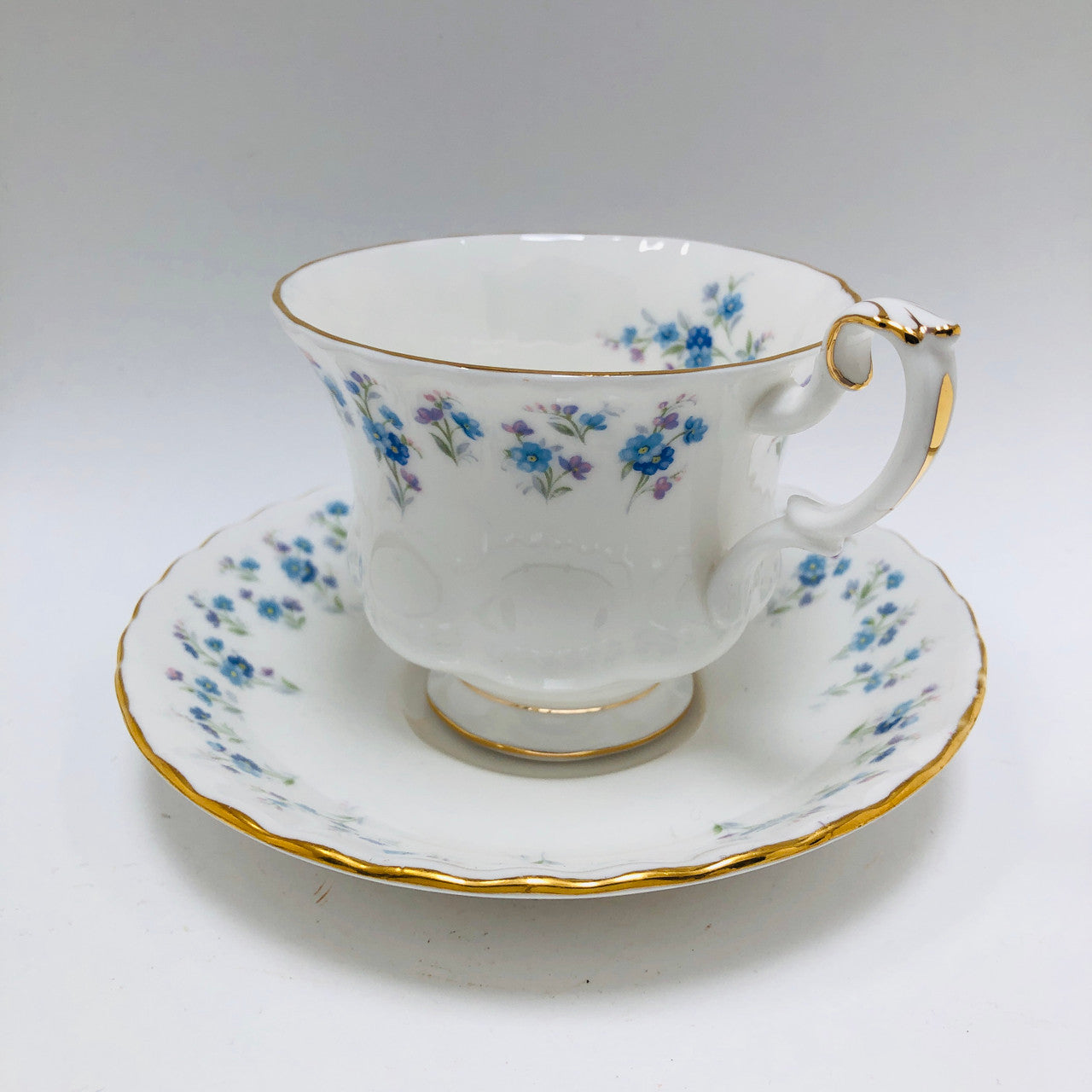Royal Albert, Memory Lane, Cup and Saucer, Tea cup, Tea Cup, Vintage, England, Bone China, Steampunk