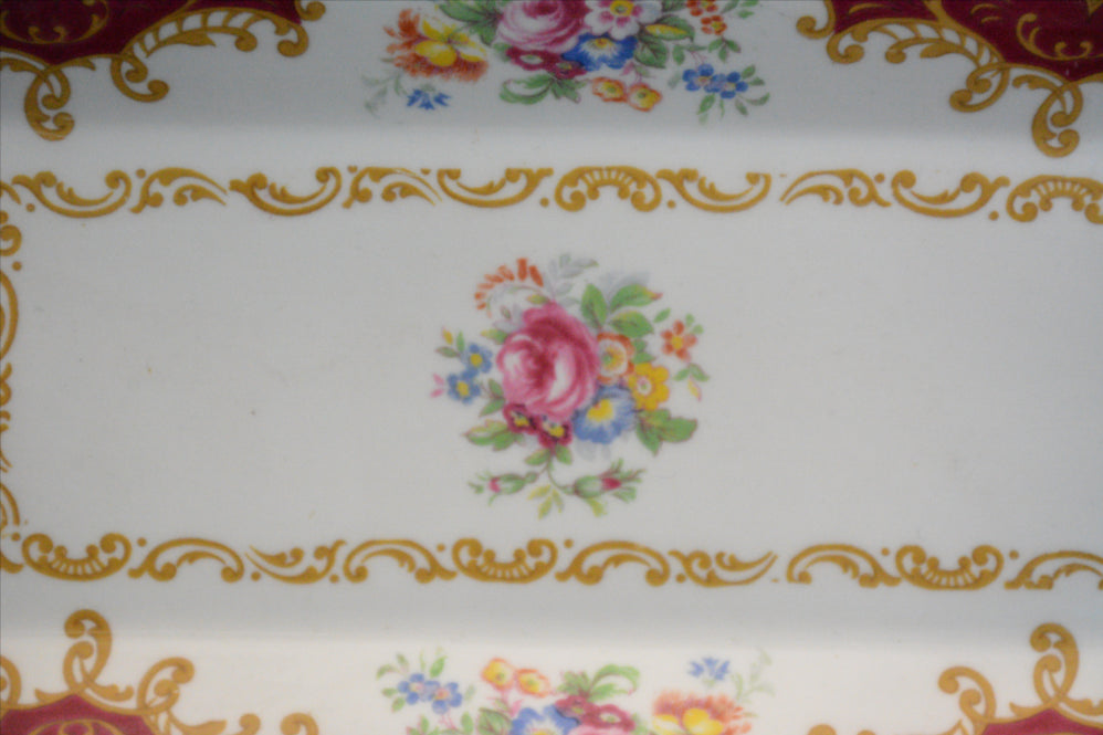 Royal Albert, Canterbury, Sandwich Tray, Vintage