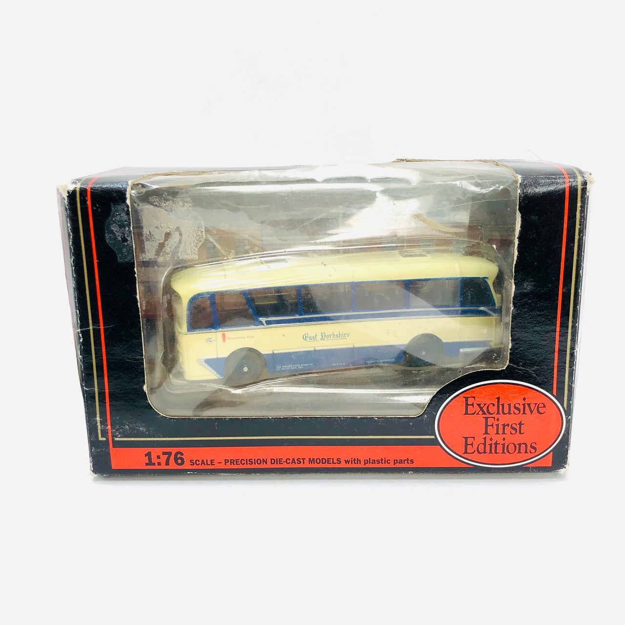 Gilbow, Exclusive First Editions, British Bus, Pocklington Star, East Yorkshire, Cavalier Coach, 12102, Cream, Blue