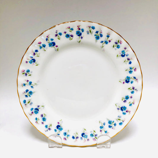 Royal Albert, Memory Lane, SINGLE, Bread and Butter, Plate, Vintage, England, Bone China, Steampunk, 6.25"