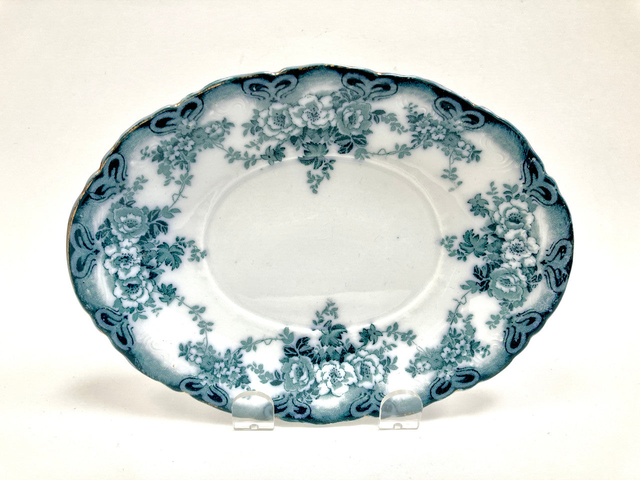 Devon, Alfred Meakin, Gravy Boat, Liner, Ladle, England, Antique, Ceramic