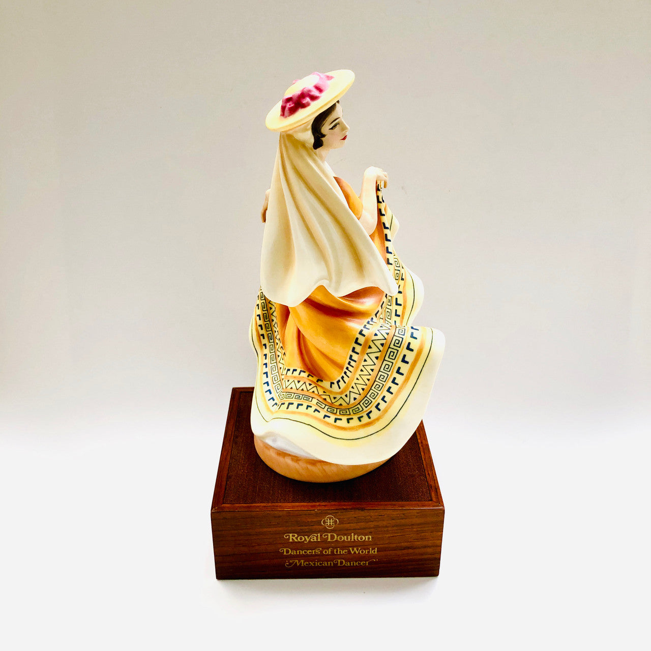 Royal Doulton, Dancers of the World, Mexican Dancer, Mexico, HN 2866, Figurine, Ceramic, Limited Edition, 1979, Peggy Davies, with Certificate