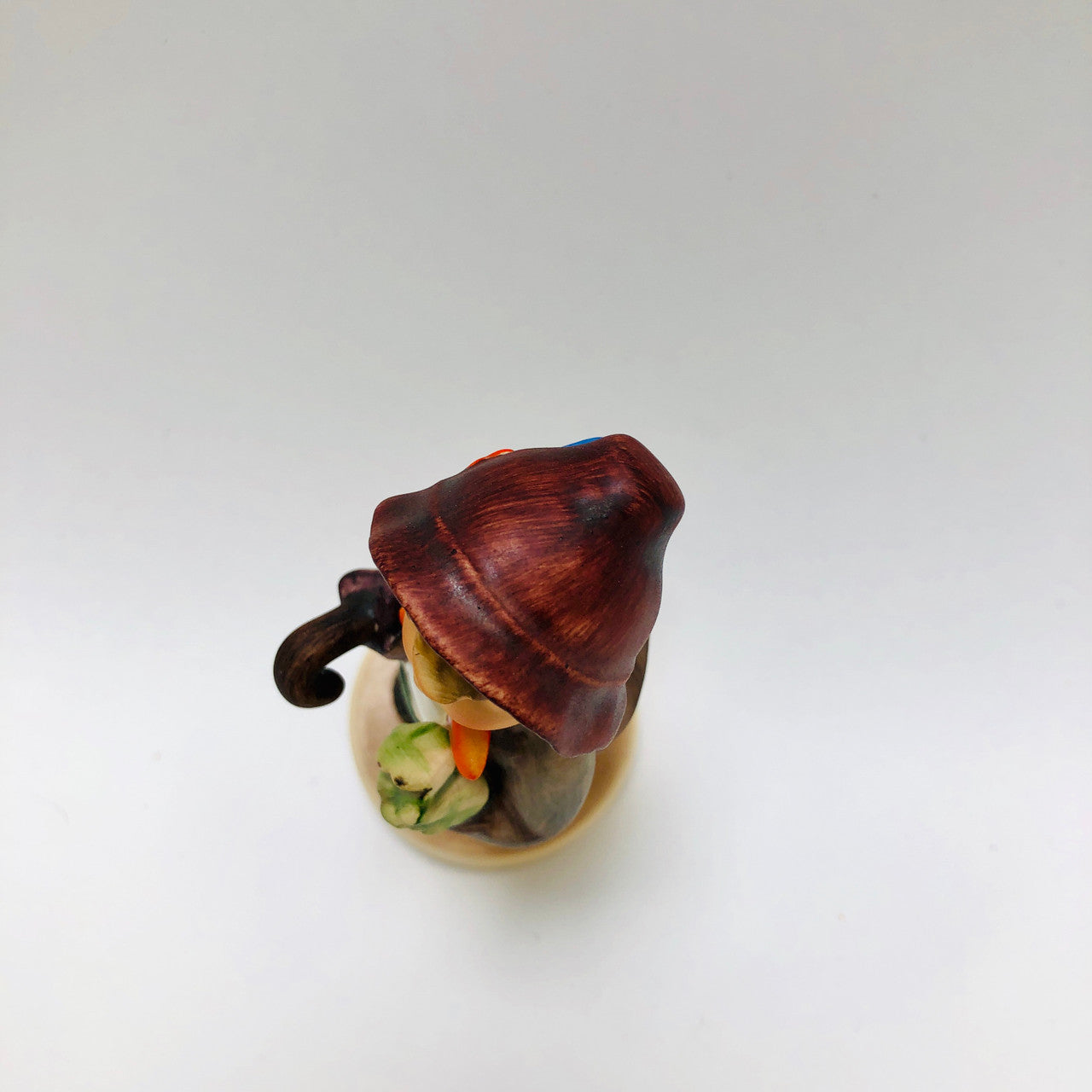 Lost Stocking, Hummel, Goebel, Figurine, Ceramic, Boy, Germany, Hat, Umbrella, Missing Shoe, Missing stocking