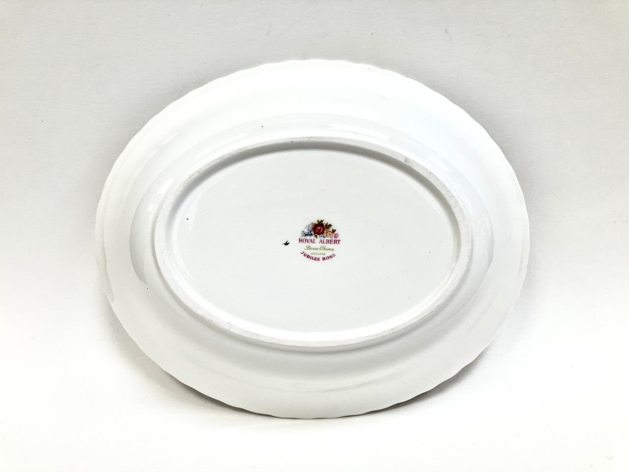 Royal Albert, Jubilee Rose, Oval, Vegetable, Bowl, Fine Bone China, Vintage, Floral