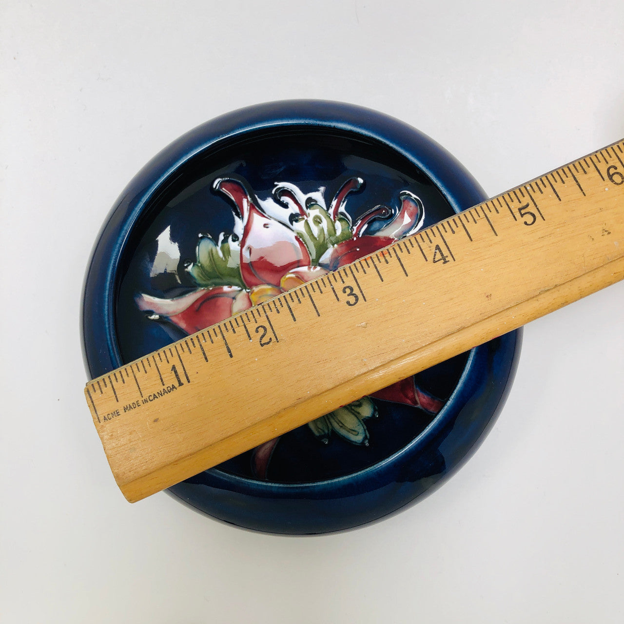 Moorcroft, Columbine, Bowl, Vintage, England, Walter,