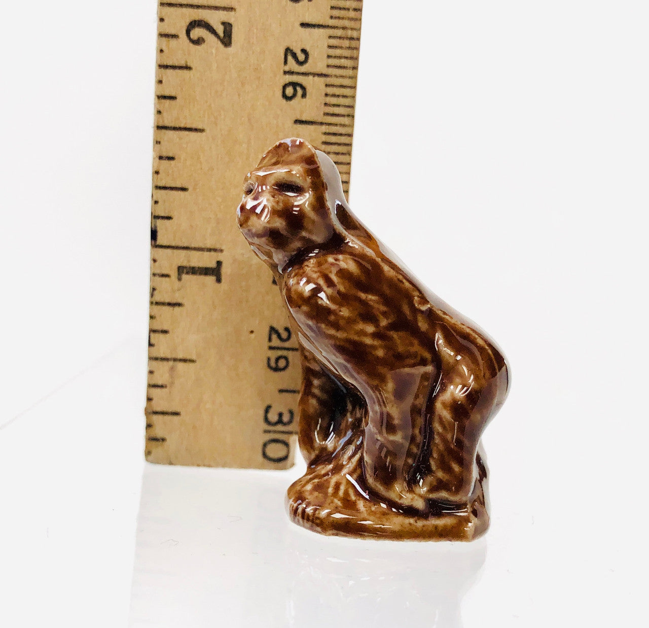 Wade, Whimsy, Red Rose, Figurine, Gorilla, Ape, Vintage,