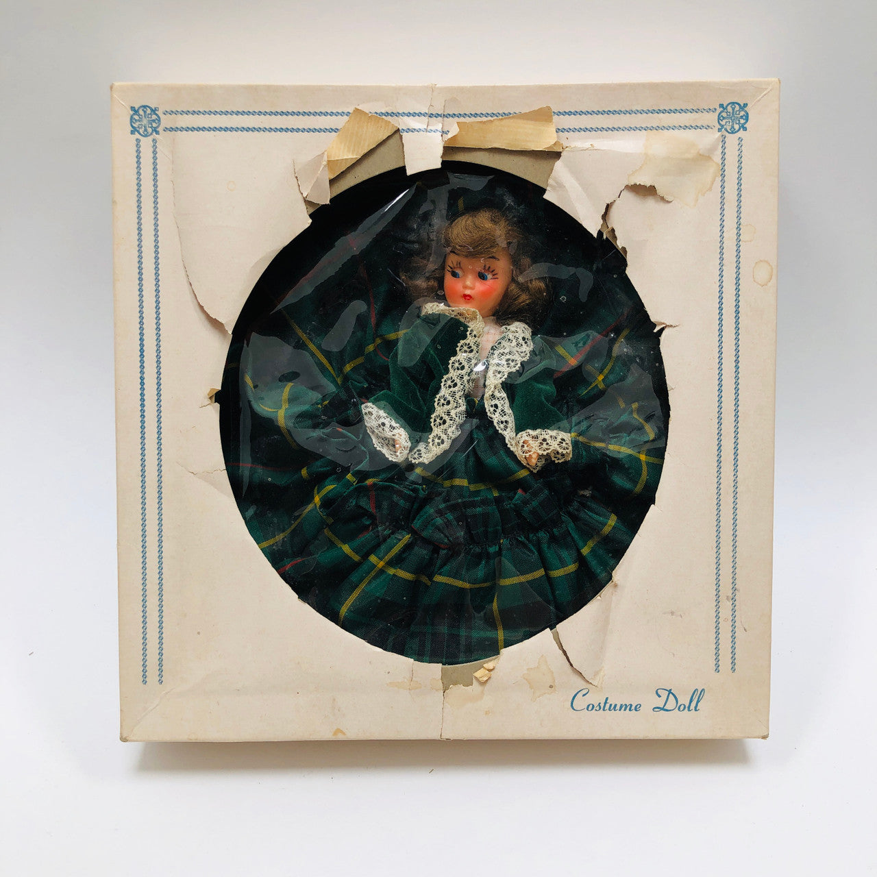 Collectible, Costume, Vintage, Doll, Original, Box, Mid-century, Character Doll, Manufactured likely USA