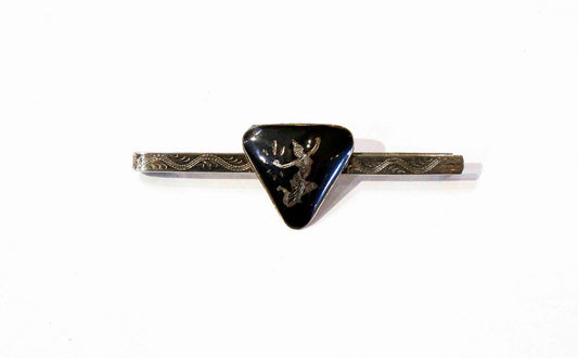 Siam Sterling Silver Tie Clip
