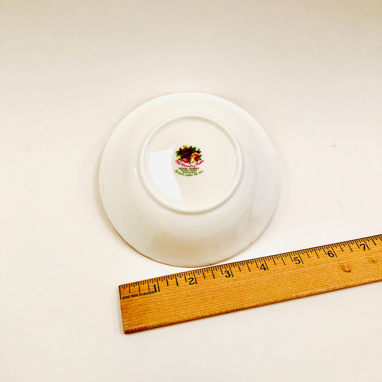 Royal Albert, Old Country Roses, Bowl, Nappie, Fruit, Dessert, Vintage, Red, Roses, England, Steampunk