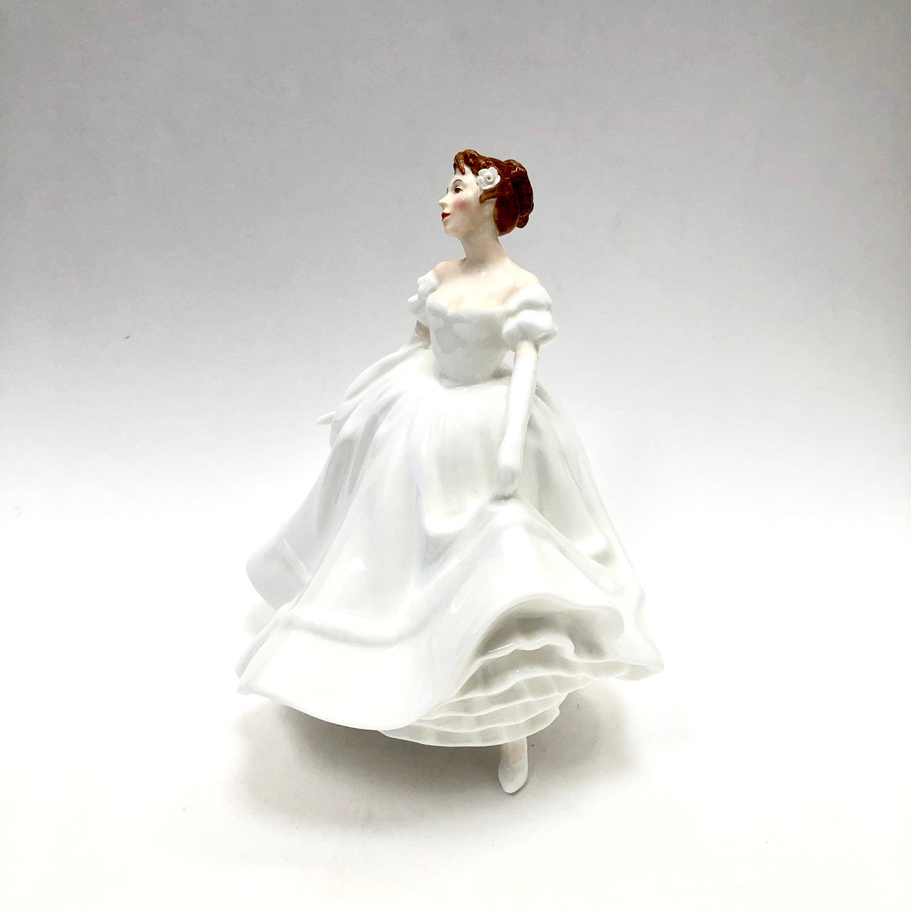 Royal Doulton, Nancy, HN2955, HN 2955 , Figurine, Vintage, England, Pauline Parsons, White, Lady