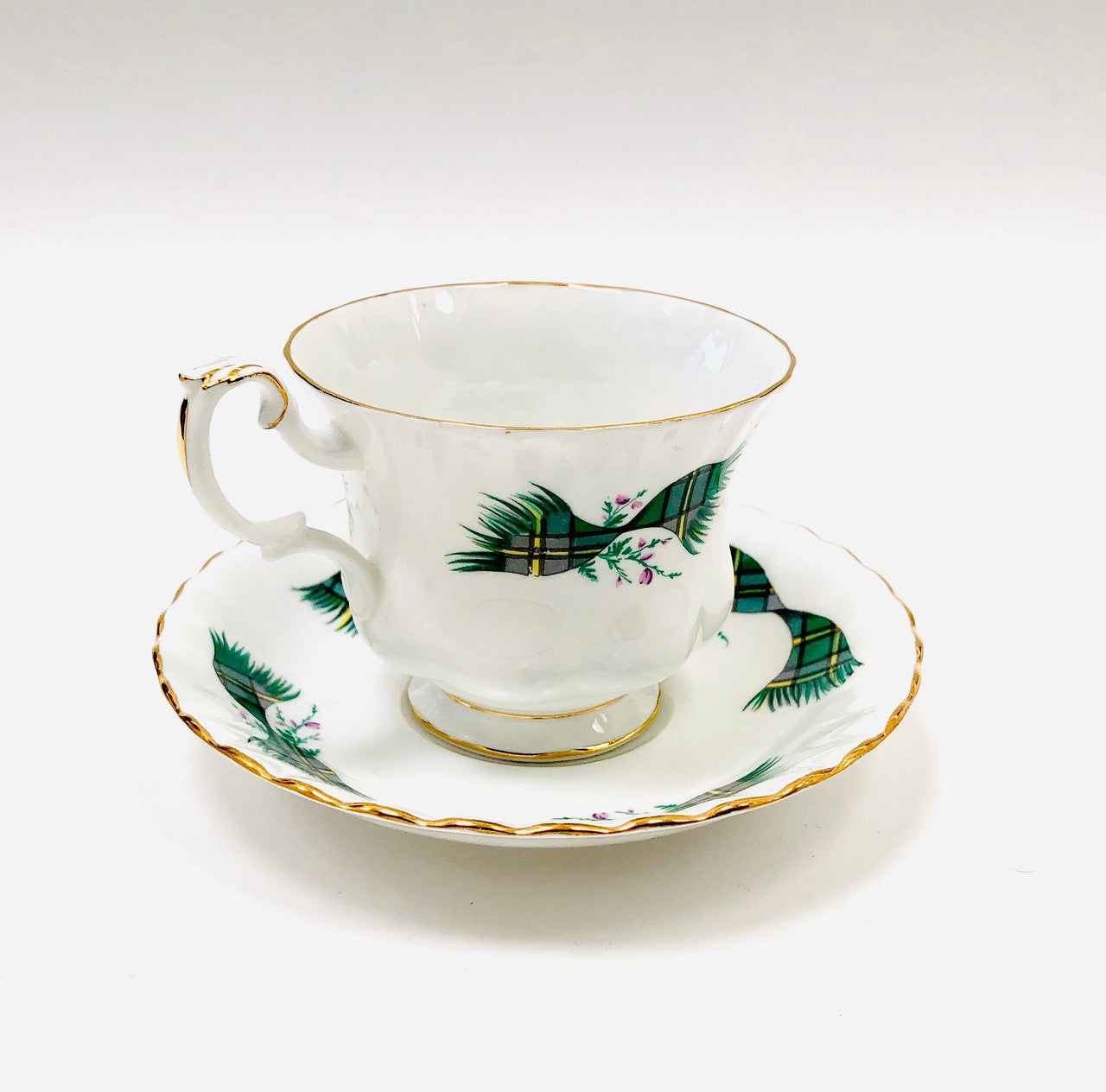 Royal Albert, Cape Breton, Island, Montrose, Cup, Saucer, Teacup, Vintage, Steampunk