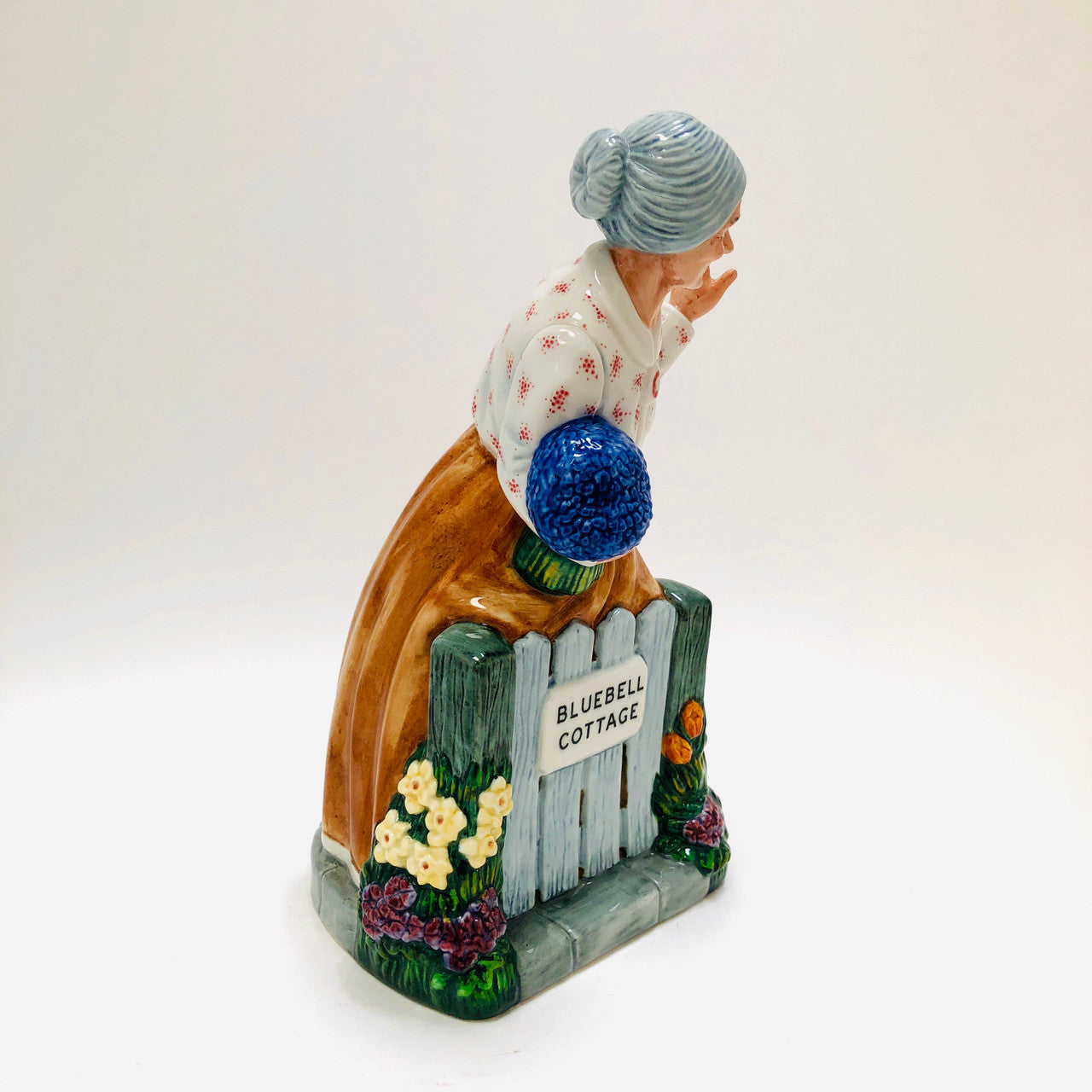 Royal Doulton, "Thank You," Figurine, HN2732, Vintage, Fine Bone China, Bluebell Cottage