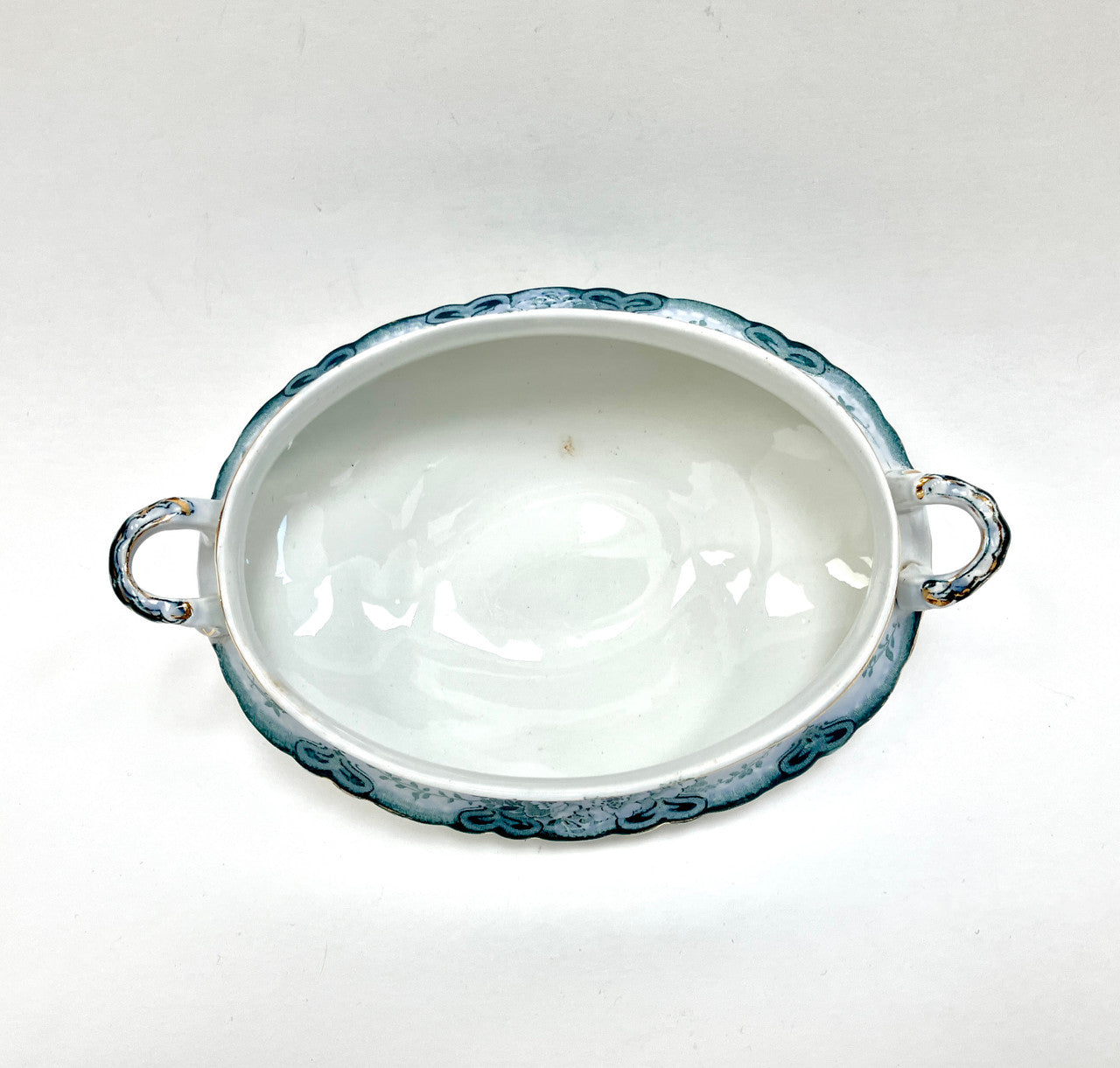 Devon, Alfred Meakin, Gravy Boat, Liner, Ladle, England, Antique, Ceramic
