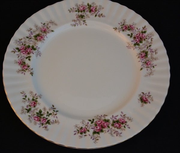 Royal Albert, Lavender Rose, Dinner Plate, Vintage, Fine Bone China, England, 10.25"