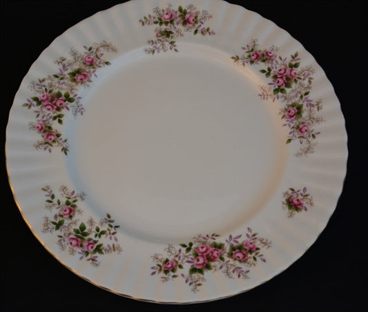 Royal Albert, Lavender Rose, Dinner Plate, Vintage, Fine Bone China, England,  10.25"