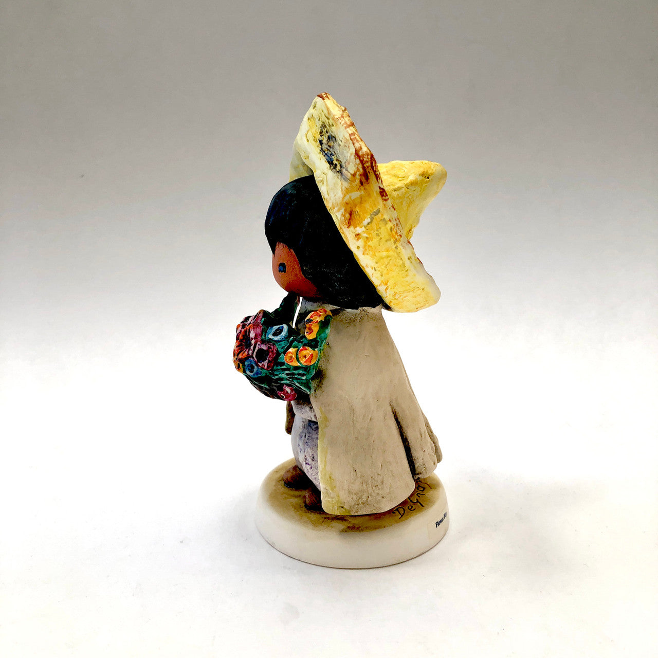 Goebel, Figurine, Vintage, Flower Boy, 10 311, Del Grazia, Rare, Porcelain, Ceramic, Mexican Boy,