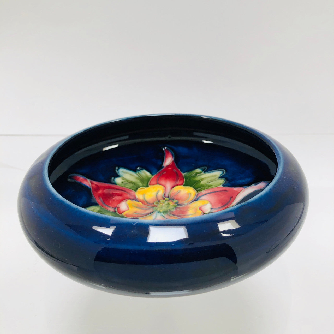 Moorcroft, Columbine, Bowl, Vintage, England, Walter,