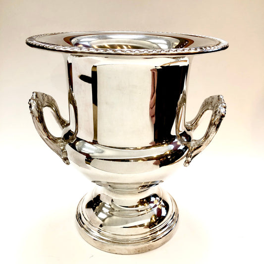 Champagne Bucket, Wine Cooler, Ice Bucket, Two Handled, Urn, Leonhard, USA, Vintage