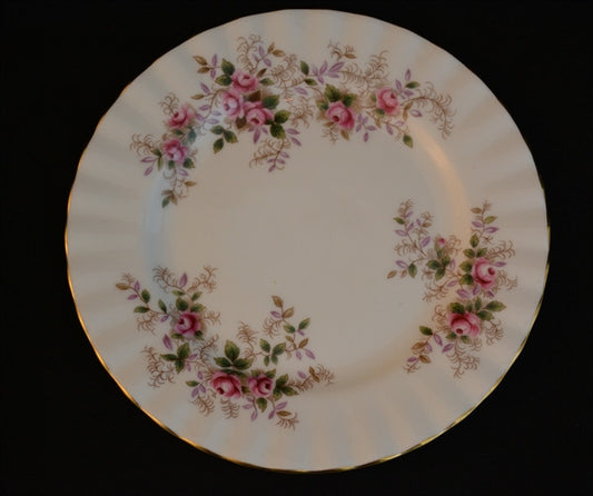 Royal Albert, Lavender Rose, Lavender, Rose, Plate, Bread and Butter, Vintage, Fine Bone China